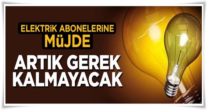 Elektrik kesintisine anlık takip