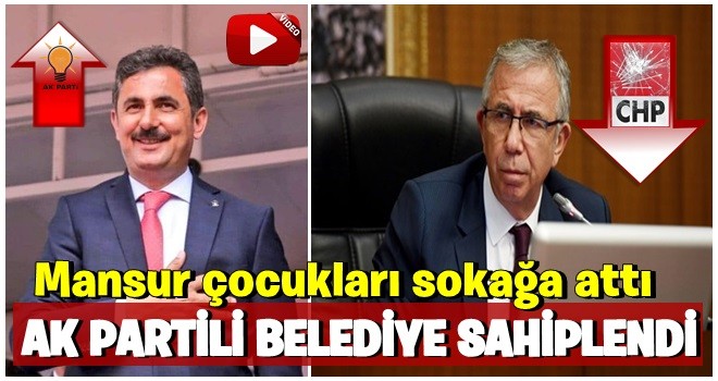 Mansur Yavaş'ın sokağa attığı çocuklara Mamak Belediyesi sahip çıktı .