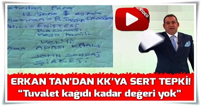 Erkan Tan'dan Kılıçdaroğlu'na canlı yayında sert tepki.