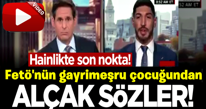 FETÖ'cü Enes Kanter'den Erdoğan ve Türkiye hakkında alçak sözler