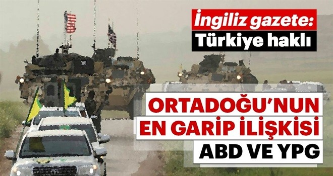 İngiliz gazetesi: Erdoğan YPG konusunda haklı