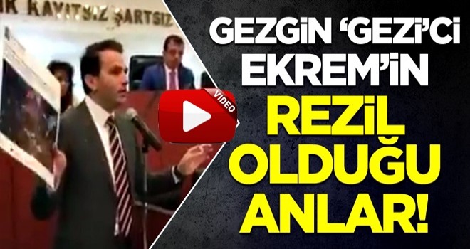 AK Partili Mücahit Bilici, Gezi kalkışmasını destekleyen Ekrem İmamoğlu'nu rezil etti!