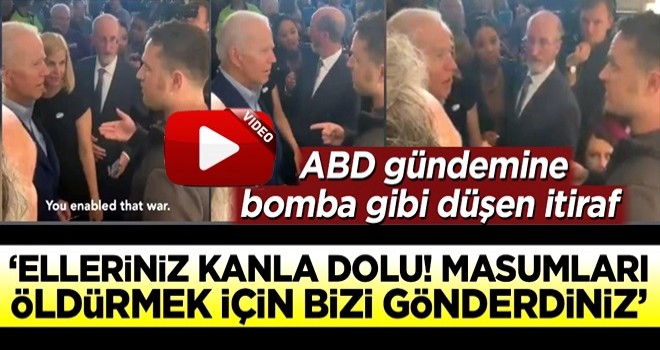 Dünya gündemine bomba gibi düşen itiraf! "Elleriniz kanla dolu! Masumları öldürmek için bizi gönderdiniz”