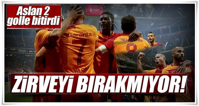 Aslan Zirveyi bırakmıyor!