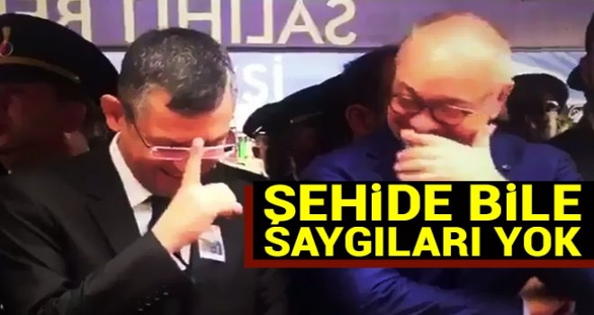 CHP'nin şehide bile saygısı yok!