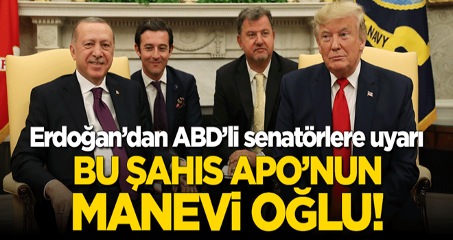 Erdoğan ABD'li senatörlerle görüştü!