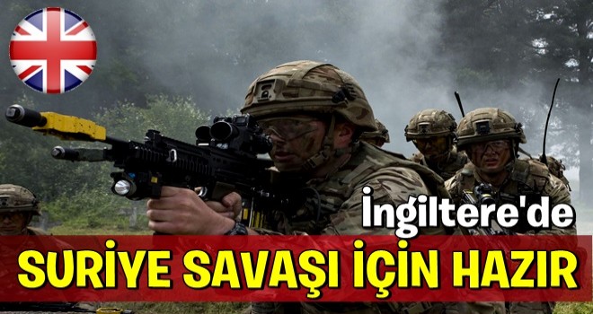 İngiltere Suriye'ye askeri müdahaleye hazır