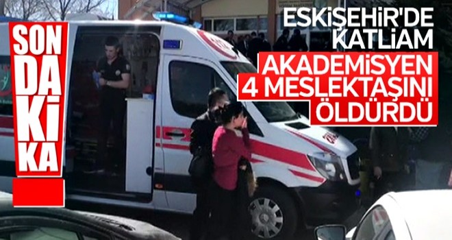 Eskişehir Osmangazi Üniversitesinde silahlı saldırı