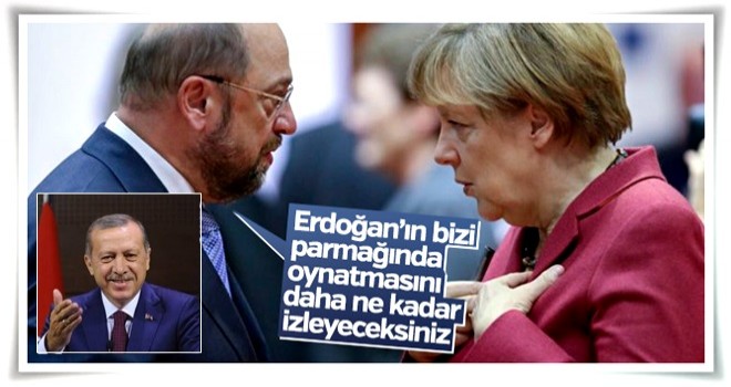 Schulz'dan Merkel'e Erdoğan tepkisi