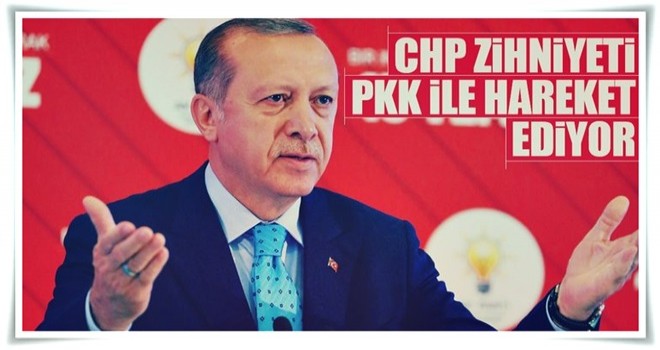 CHP zihniyeti PKK ile hareket ediyor