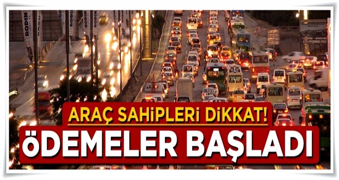 MTV'de birinci taksitlerin ödemesi başladı