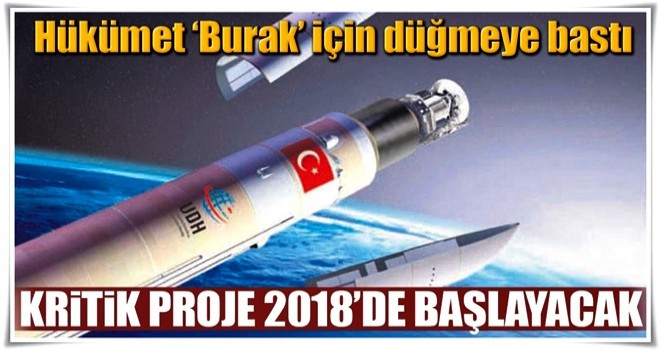 Uydumuzu BURAK fırlatacak