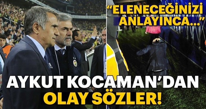 Aykut Kocaman'dan Ahmet Nur Çebi'ye: "Eleneceğinizi anladınız..."