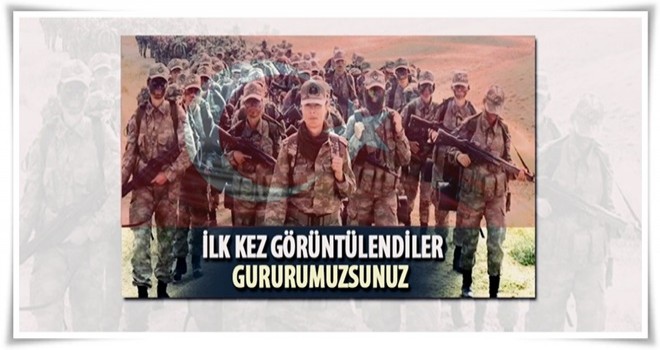 TSK'nın kadın komandoları ilk kez görüntülendi