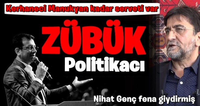 Nihat Genç’ten Soner Yalçın ve Ekrem İmamoğlu'na yeni salvolar: İki yüzlü...