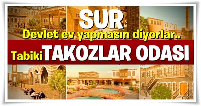 Mimarlar Odası Sur'un yenilenmesini istemiyor