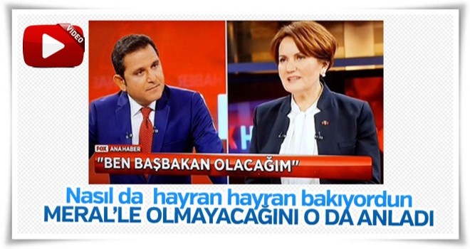 Fatih Portakal, Meral Akşener'den ümidini kesti