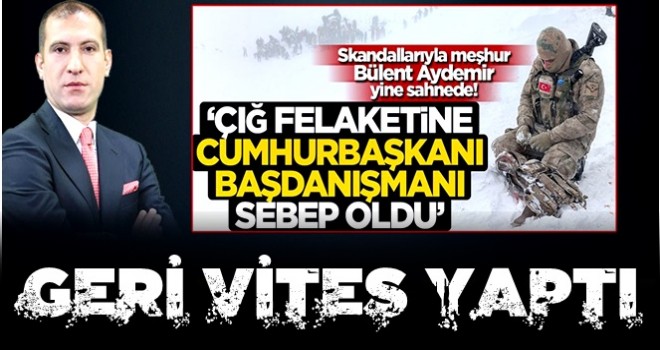 CHP ve yandaşı medyada yalan “çığ” gibi! Bülent Aydemir tepkilerin ardından çark etti