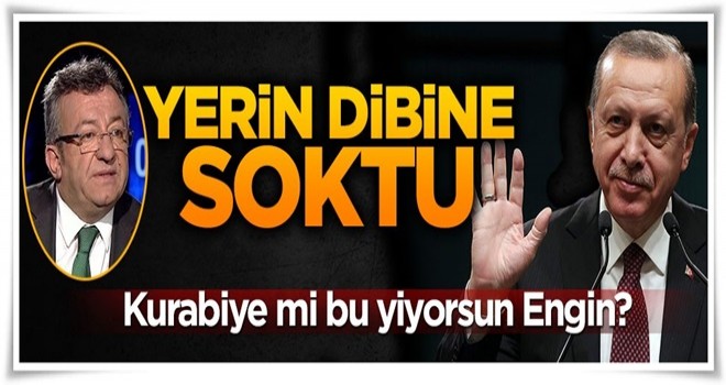 'Kurabiye mi bu, yiyorsun Engin?'