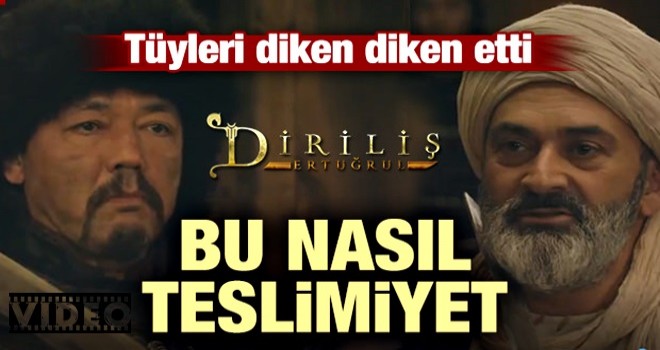 Diriliş Ertuğrul'a damga vuran sahne