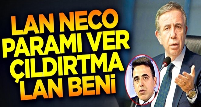 Lan Neco paramı ver çıldırtma lan beni