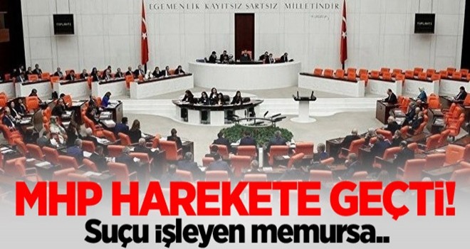 MHP'den, 'Cinsel saldırı' için yasa teklifi