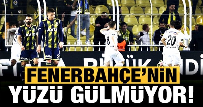 Fenerbahçe'de kan kaybı devam ediyor! Fenerbahçe 2-2 Denizlispor