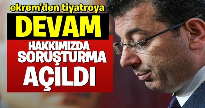 Sözcü ve ekrem'dem 'mağdur' tiyatrosuna devam!