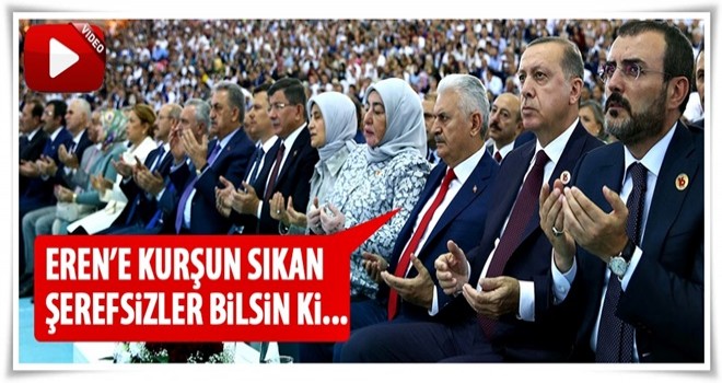 Başbakan Yıldırım'dan Eren Bülbül açıklaması