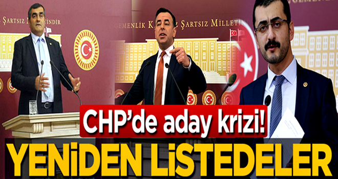 CHP'de kriz! O isimler yeniden alındı