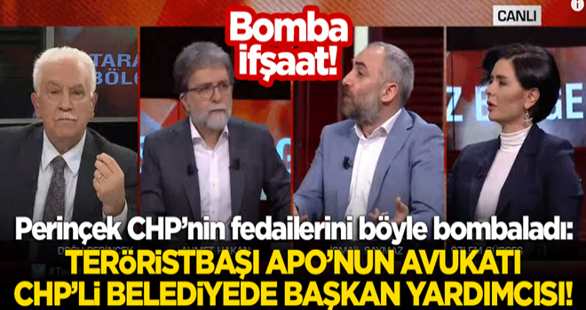 Doğu Perinçek'ten çarpıcı ifşaat: Teröristbaşı Apo'nun avukatı CHP'li belediyede başkan yardımcısı!