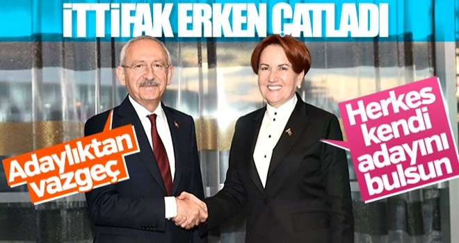 CHP-İP ittifakında anlaşmazlık çıktı