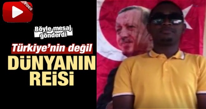 Gineli gençlerden Cumhurbaşkanı Erdoğan’a destek