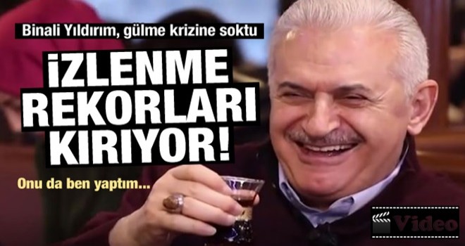 Binali Yıldırım'dan gülme krizi etkili espriler