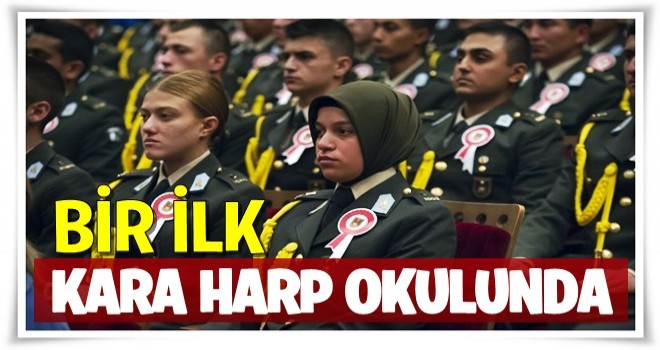 Kara Harp Okulu'nun ilk başörtülü öğrencisi