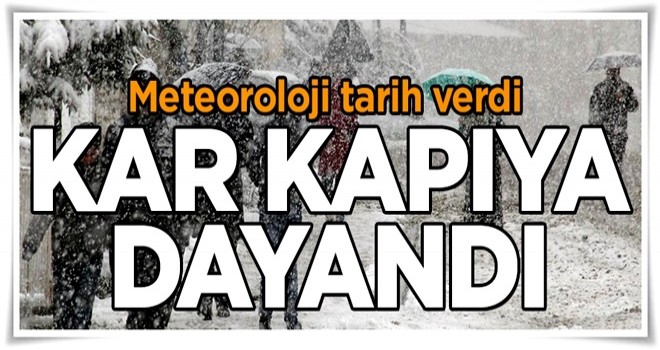 Meteoroloji tarih verdi: İstanbullulara kar uyarısı