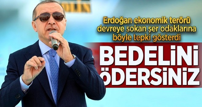 Bizi döviz üzerinden terbiye edemezsiniz .