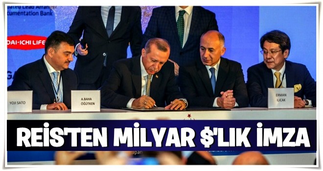 Dev yatırıma milyar $’lık imza