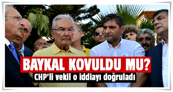 CHP'de kriz büyüyor! Deniz Baykal kovuldu mu?