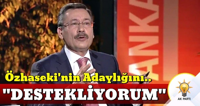 Melih Gökçek: Bölen değil toparlayan oldum