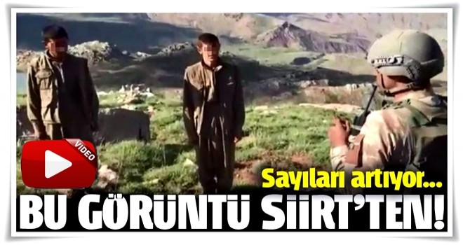 Siirt'te teslim olan 2 PKK'lı böyle konuştu