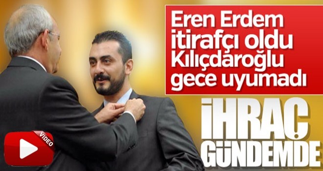 CHP'de Eren Erdem depremi