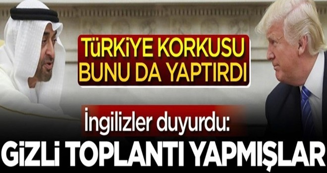 'Türkiye ve İran'a karşı gizlice toplandılar!'