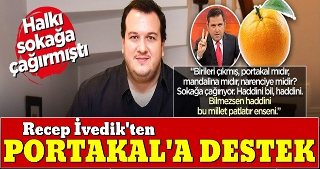 Şahan Gökbakar'dan tepki çeken 'portakal' tweeti