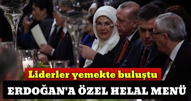 G20 liderleri yemekte buluştu! Erdoğan’a özel helal menü hazırlandı