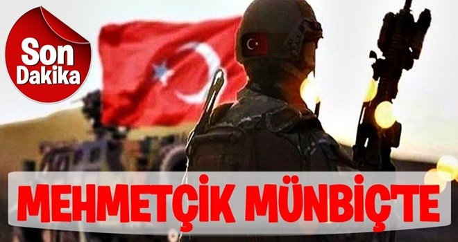 Türk askeri Münbiç'te