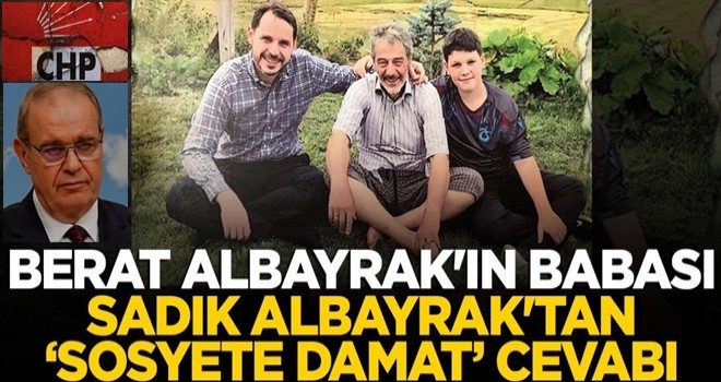 Berat Albayrak'ın babası Sadık Albayrak'tan