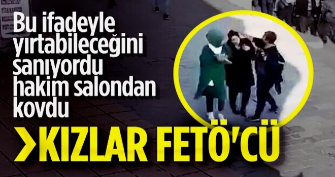 Saldırdığı başörtülü kıza mahkemede FETÖ'cü dedi