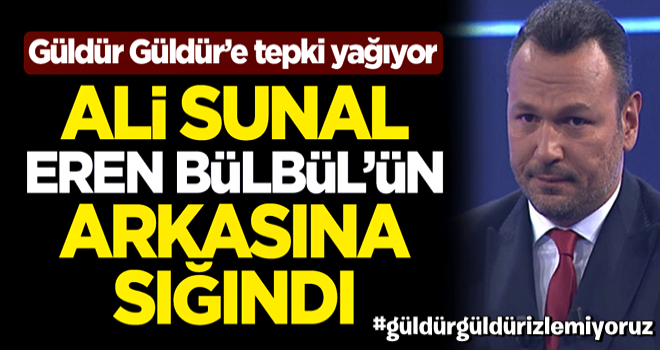 Güldür Güldür'e tepki yağıyor... Ali Sunal, Eren Bülbül'ün arkasına sığındı