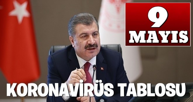 9 Mayıs koronavirüs tablosu! Vaka, ölü sayısı ve son durum açıklandı